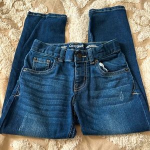 Cat & Jack super stretch straight dark jeans 5T